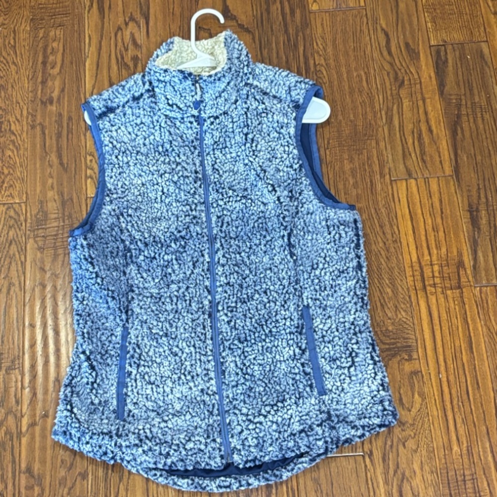 Blue Fleece Vest